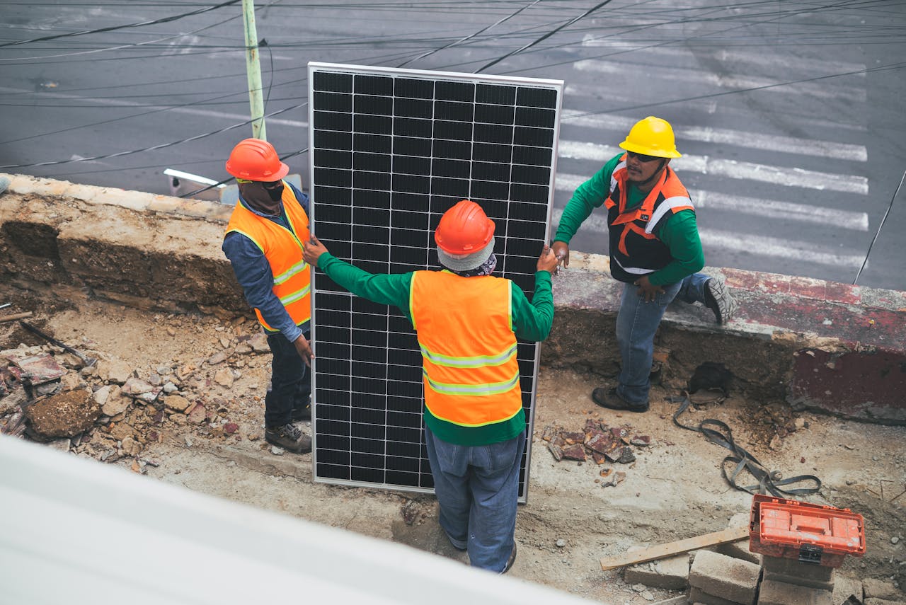 zonnepanelen op bedrijfspand